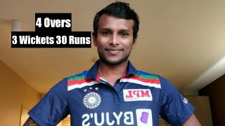 T.Natarajan T20 first wickets 2020 | Natarajan bowling| India Vs Aus Highlights