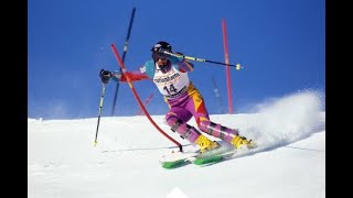 Blanca Fernandez-Ochoa wins slalom (Lech 1991)