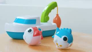 Munchkin Deep Sea Fishin' Bath Toy and Game: Features