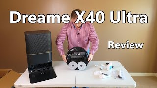 Dreame X40 Ultra Robot Vacuum And Mop With TriCut Brush Review #Dreame #DreameX40Ultra