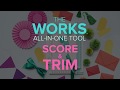 The Works All In One Tool Tutorial: Trimmer & Score Board