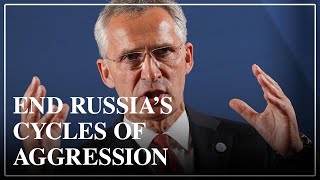 Russian aggression must be defeated forever with the war in Ukraine | NATO sec. gen. Stoltenberg