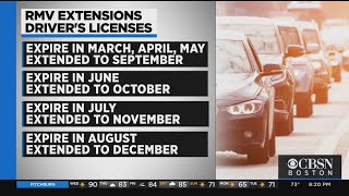 RMV Extends Deadlines For Mass. Drivers