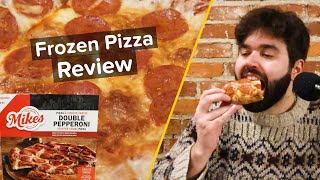 Mike's Double Pepperoni Frozen Pizza Review. Tastes NICE!