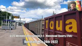 Trains at Burnham 240522 4K