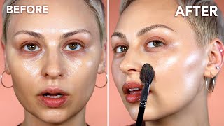 Trying this “red carpet makeup” tiktok hack