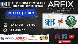 SANTO ANDRÉ FC x FC FUTSAL - FUTSAL | SUB 7