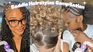 Cute/Easy Hairstyles Compilation 🦄| *JUICY storytime included!*