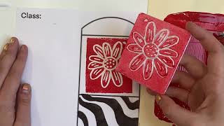 Poly Printing Process - Andy Warhol Daisy