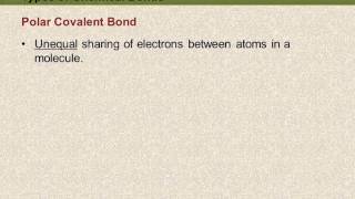 10 12.1 Types of Chemical Bonds