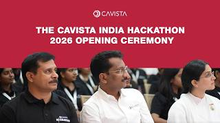 The Cavista India Hackathon 2026 Opening Ceremony