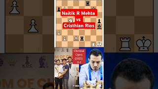 Naitik R Mehta vs Cristhian Rios | Chennai Open 2025 | 0-1