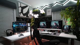 My Dream Productivity \u0026 Gaming Desk Setup 2025!