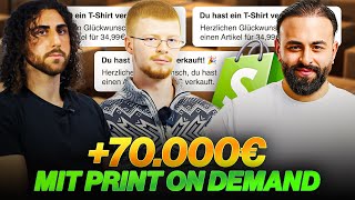 Durch KI 70.000€/Monat mit Print on Demand | Shopify Erfolgsinterview