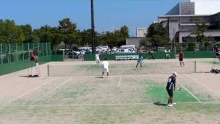 '09 全日本社会人ソフトテニス選手権大会 5回戦3-1