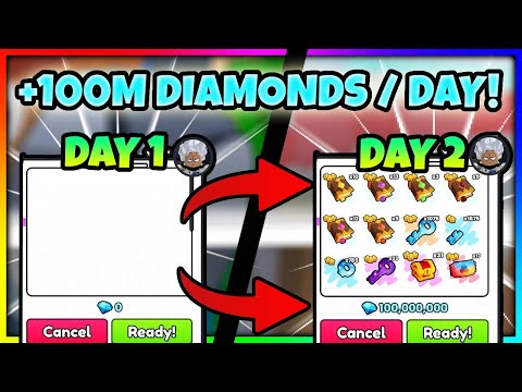 I MADE 100M DIAMONDS IN 24H OF AFK GRINDING IN PET SIMULATOR 99! MUST WATCH