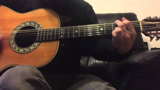 '39 with Ovation 1615 Pacemaker guitar