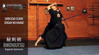 Ejercicio #1 de katana (espada japonesa) \