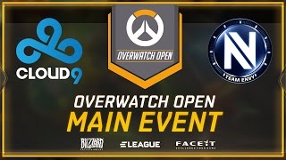 Cloud9 vs EnVyUs - UB - Playoffs (Overwatch Open Americas Group Stage)