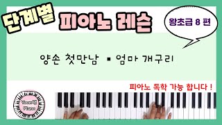 단계별 피아노 레슨 왕초급 8ㅣ피아노 레슨ㅣ피아노 독학ㅣ 피아노 처음 배우기 ㅣPiano Lesson l Aprender tocar piano