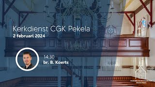 CGK Pekela - Middagdienst van 2 februari 2025