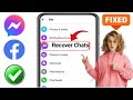 How to Recover Deleted Messages on Messenger (2025 Tutorial)