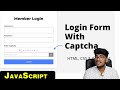 captcha code using html CSS and JavaScript | captcha code | Html and CSS | Deepak sir