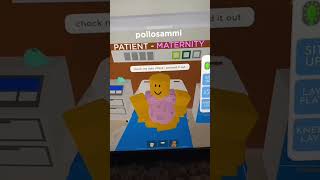 Give birth with me on ✨roblox✨ ||Samantha Eve||