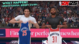 HOW TO JERSEY SWAP IN NBA 2K25 NEXT GEN PC, PS5, XBOX SERIES