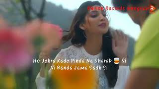 Saadh Banda Parry Sidhu Whatsapp status||Parry Sidhu song||latest punjabi song 2021||sad  song
