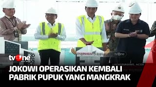 Sempat Mangkrak Sejak 2005, Jokowi Kembali Buka Pabrik Pupuk di Aceh | Kabar Petang tvOne