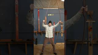 INSANE 10 Foot Bow #archery #diy #science