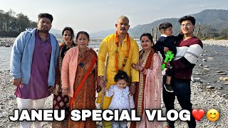 Me Ganju HOGAYA 🤪 || Janeu Special Vlog❤️ #jatinmatiyalivlogs #vlog