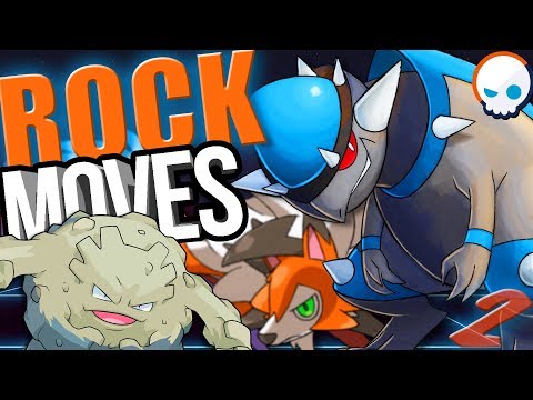 EVERY Rock Type Pokemon MOVE Explained! Gnoggin