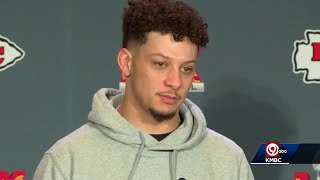 Patrick Mahomes, Travis Kelce react to President Donald Trump attending Super Bowl