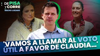 Fernando Belauzarán confunde nombre de Xóchitl Gálvez por el de Claudia Sheinbaum | DPC