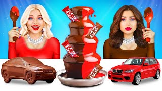 DÉFI CHOCOLAT VS VRAIE NOURRITURE | Manger que des bonbons ! Essayez de ne pas rire par RATATA COOL