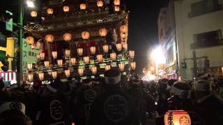 秩父夜祭2012　下郷笠鉾ギリ回し