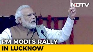 PM Modi's Speech at BJP Rally in Lucknow