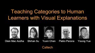 Teaching Categories to Human Learners with Visual Explanations - CVPR 2018