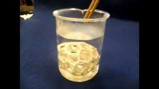 Shape memory effect in 3D printed elastic mesh ball (2nd version)