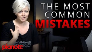 The 6 Most Common Mistakes Piano Players Make