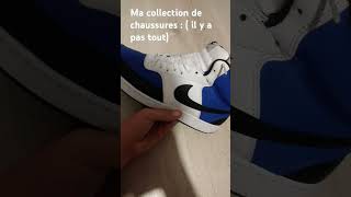 Ma collection de chaussures