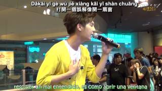 [Live]Aaron Yan -- Unstoppable Sun M/V [Sub Esp+Piyin+Roma]