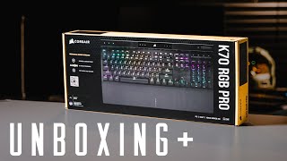 이게 얼마만에 예쁜. 커세어 K70 RGB PRO 언박싱+