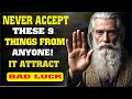 WARNING⚠️9 Gifts You Should NEVER Accept! | Buddhist teachings