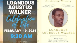 Loandous Agustus Walker Funeral Service