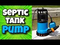 how a septic tank pump works