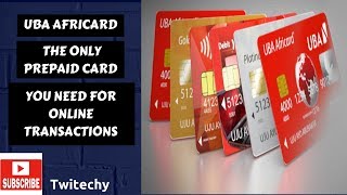 UBA Africard: The Only Prepaid Card you Need for Online Business