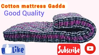 Cotton Mattress 🔥Gadda 🔥Unboxing for  👉AMAZON 🎁#2022# single Bed 💯